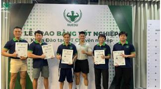 Lê Tuấn Anh – học viên K79 của NUEDU - Từ chàng trai đam mê thể hình đến con đường trở thành PT chuyên nghiệp