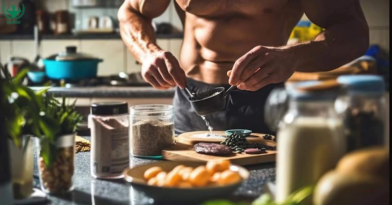 Ăn đủ dinh dưỡng để tập gym