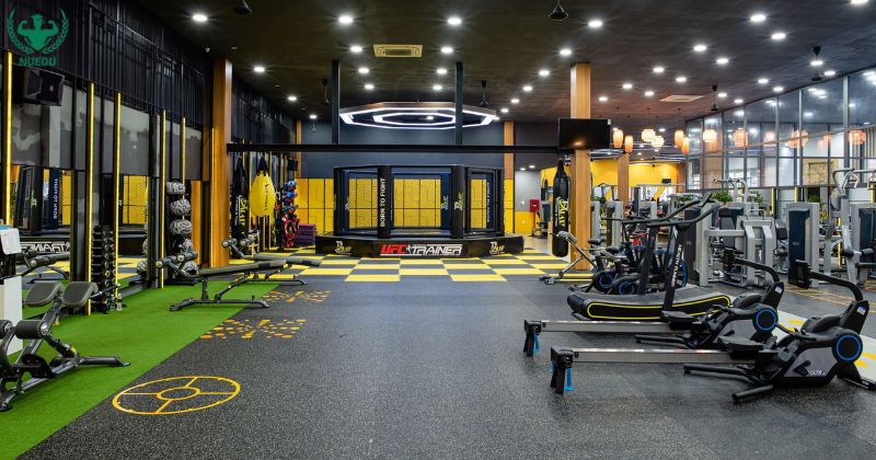 phòng gym 150m2